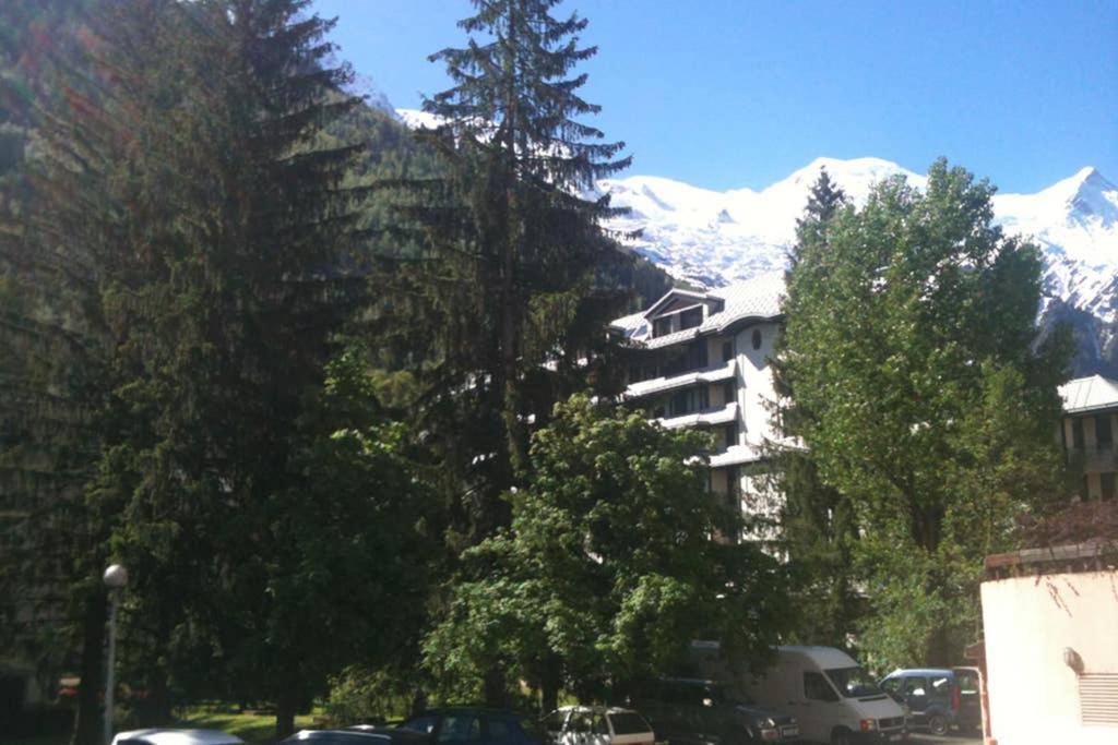 Appartement Chamonix - Vue Mont Blanc Dış mekan fotoğraf